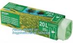 100% biodegradable compostable self adhesive plastic bags, 100%certified