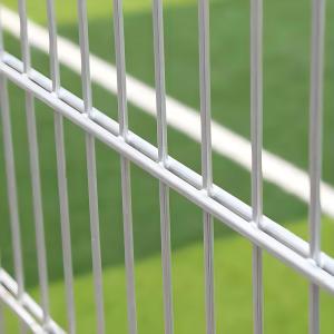 China Steel Anti-Climb Security Fence 656 Double Horizontal Wires Safety Fence on sale