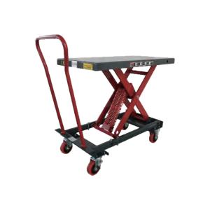 Wholesale Warehouse Mobile Lift Table Scissor Platform 500 Lbs Powder Coated Steel from china suppliers