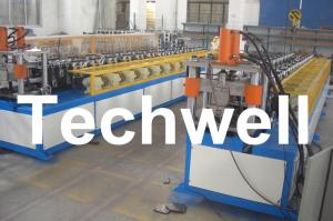 Wholesale Metal / Steel 0.4 - 1.2mm Stud Roll Forming Machine for Light Steel Stud and Track from china suppliers