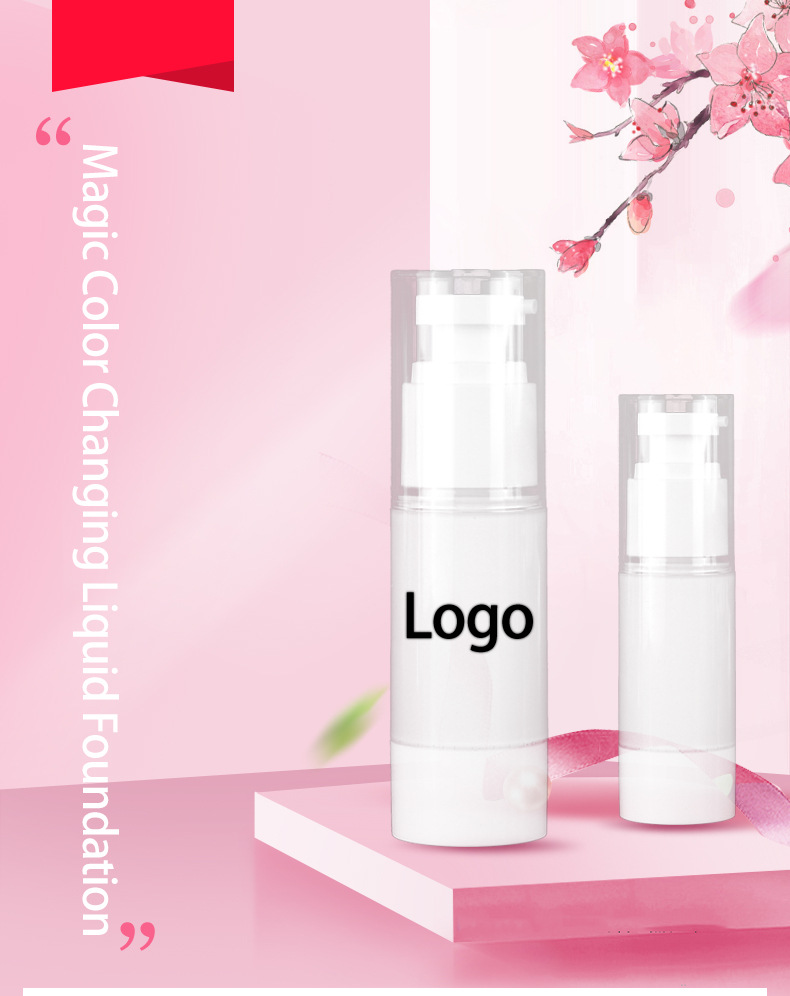 High Quality Makeup Wholesale Foundation Kit Foundation Vegan Private Label Color Changing Liquid Foundation