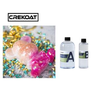 Wholesale Safe Odorless High Gloss Clear Epoxy Resin Crystal Art Resin Kit BPA Free from china suppliers