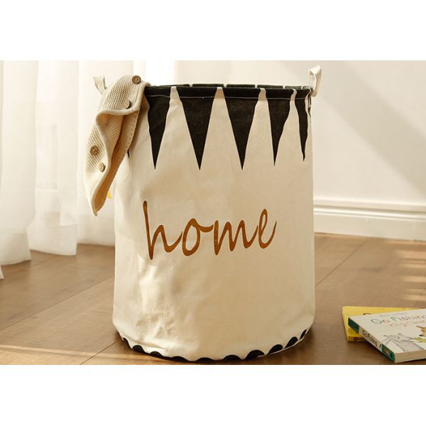 Foldable washing laundry clothes basket toy storage bag large box customizable colors banjour home