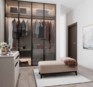 Wholesale 2000mm Walk In Bedroom Wardrobe Closets Modern Luxury For Apartment from china suppliers