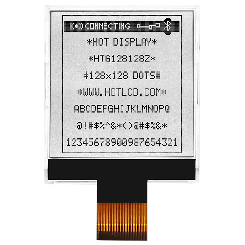 128X128 Graphic COG LCD Module SSD1848 STN-Gray Display HTG128128Z