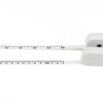 Wintape 60 Inch/1.5M Square White Retractable Button Measuring Tape Body Size