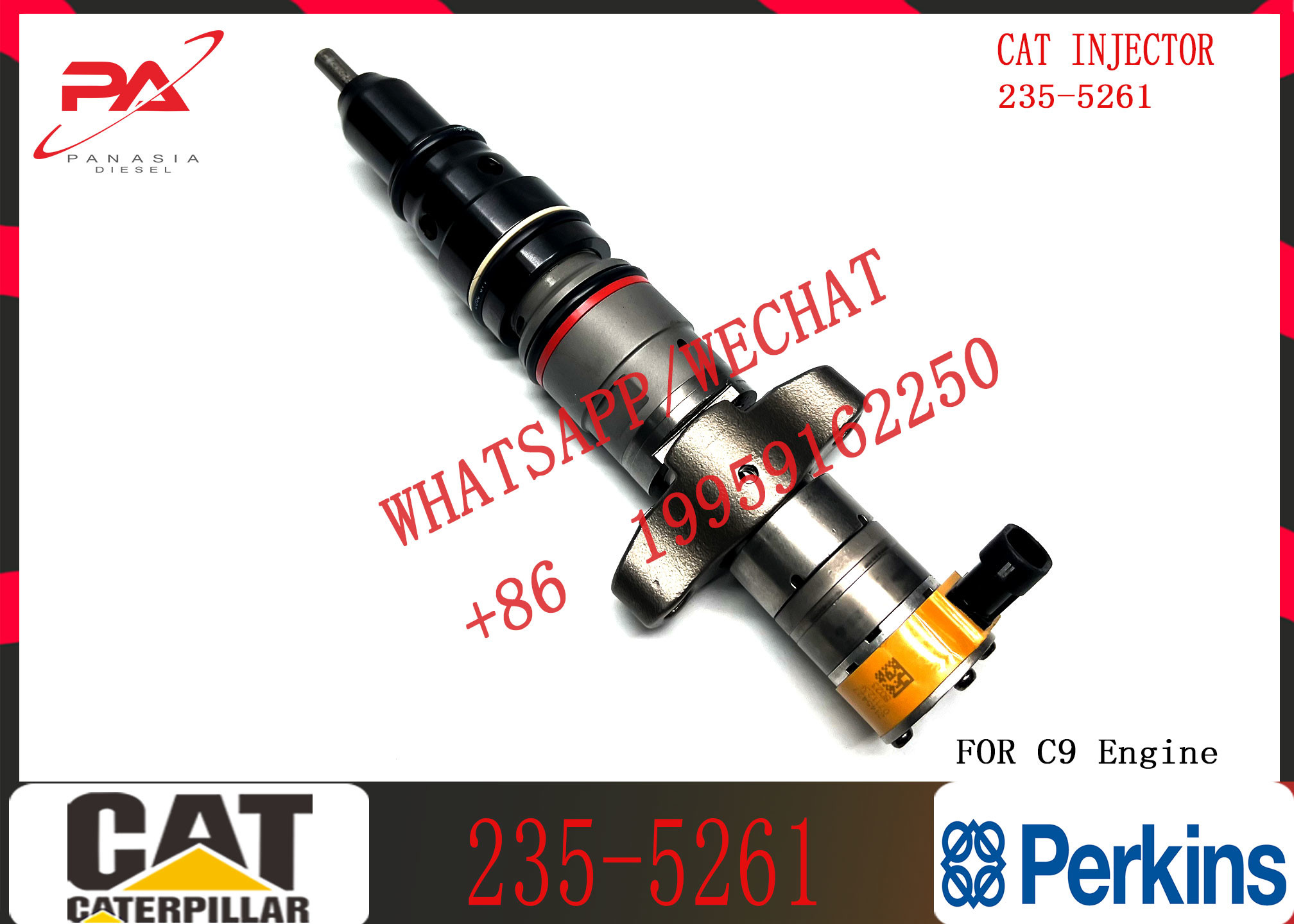 Common Rail Injector Assy 265-8106 267-3361 387-9435 53L-8062 387-9437 387-9438 328-2577 20R-9433 235-5261