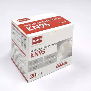 Wholesale Earloops Embossing KN95 Respirator Mask With 95% Filtration Efficiency from china suppliers