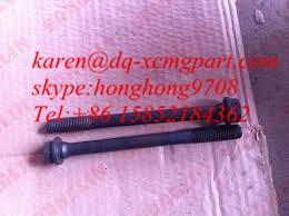 Wholesale cylinder head bolts 61500040023,WD615 XCMG spare parts from china suppliers