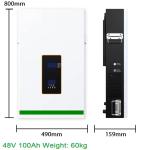 Lifepo4 Lithium Battery 200ah Lithium All In One Lifepo4 Battery 5kwh 48 Volt