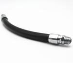Black Smooth Finish Fuel Dispensing Hose 4 Meters Long BSP NPT Head