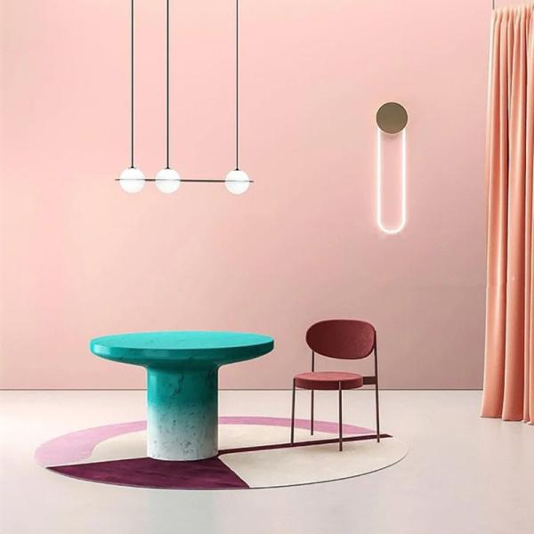 Minimalist creative living room wall lamp Postmodern designer RA Wall Sconce(WH