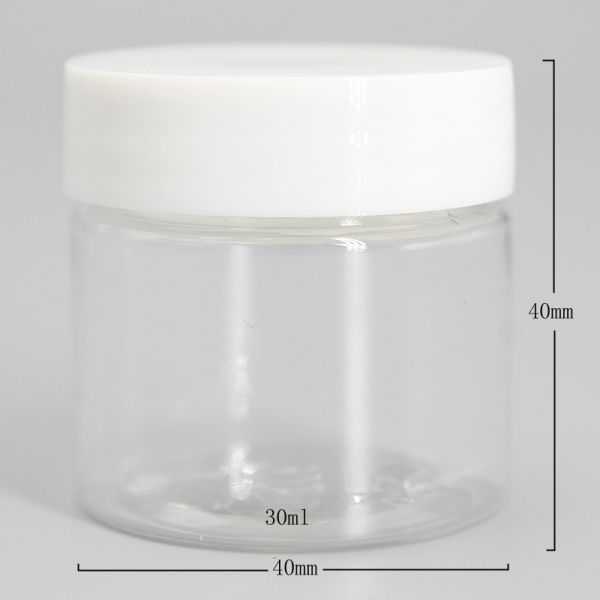 Transparent 8.0g 30ml Clear Plastic Cosmetic Containers