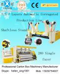 Carton Box Paper Making Machine 180KW Corrugated Paper Sheet Cutting Machine