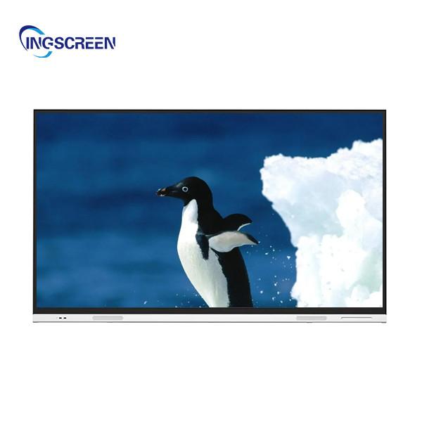 Android 8.0 Classroom 75 Inch Capacitive Interactive Whiteboard 4K Display For