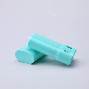 Wholesale 21g Plastic Deodorant Tubes Blue Twist Up Smooth Surface from china suppliers