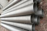 Filter Duplex Stainless Steel Tube 2205 Pipe 137mm OD 2.5m Length