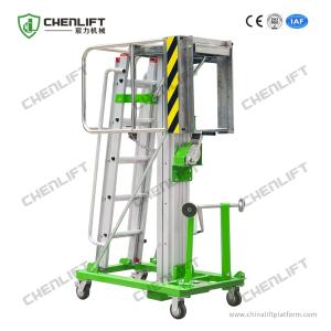 Wholesale 4.6m Manual Winch Elevating Lift Table with 125kg Load Capacity from china suppliers