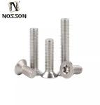 Metric Measurement System Flat Head Stainless Steel Tamper Proof Anti Theft Torx