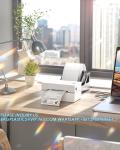 4x6 USB Thermal Label Printer, Desktop Barcode Label Printer For Shipping