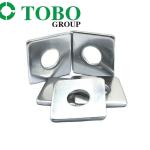 Custom Square Hole Zinc Plated Rectangular Metal Flat Washers M20 Stainless 316