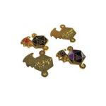 American best-selling shiny gold plating customized stainless steel glitter