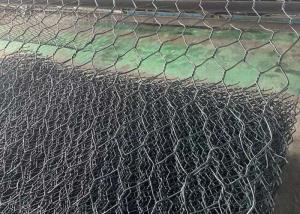 Wholesale ECO Friendly 60mmx80mm Green PVC Coated Gabion Wire Mesh For Slope Paving from china suppliers