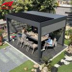 Aluminum Retractable Pergola Game Changing Product For Garden Design Product