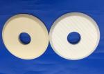 Glazing Round White Or Black Ceramic Disc Al203 Material Durable