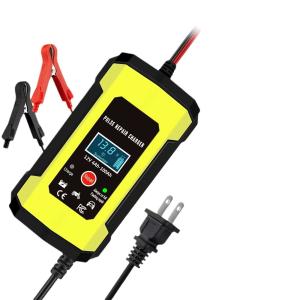 Wholesale 12V/1.25A Fully Automatic Car Battery Charger for AGM GEL WET Lead Acid Batteries 15W/10W/7.5W/5W Smart Fast Charging from china suppliers