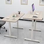 DIY Your Own Modern Office Computer Desk with this Electric Height Adjustable
