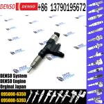 Common rail injector 23670-E0050 095000-6350 for Hino 500 series