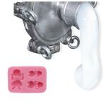 A+B LSR Liquid Silicone Rubber / White Color Condensed Cure Liquid Silicone For