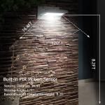 IP65 Rating Garden Lamp for Outdoor Solar Sensor Wall Light and Led Solar Steet