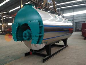 China Three Pass Fire Tube Oil Fired Boiler Efficiency / Industrial Heating Boilers on sale