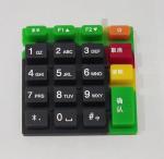 70 Shore A Silicone Keyboard For Handheld POS Machine