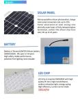 Outdoor Solar Powered Street Lights Lifepo4 Lithium Iron Phosphate Battery