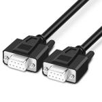 Male To Male Plug Rs232 Serial Cable 3ft With DB9 DB15 DB25 D Sub Connector