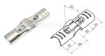 ANSI Chromed Lean Tube Connector Stamping Metal Joints