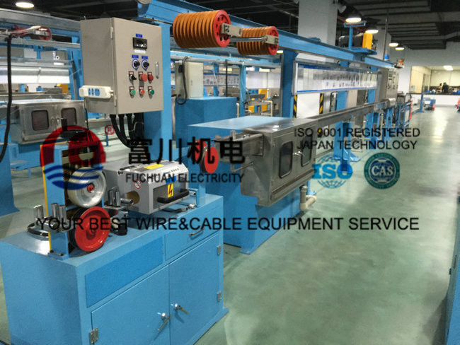 Fuchuan PVC Extrusion Machine , Wire Insulated And Sheathed Production Line
