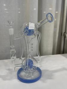 Wholesale Handmade Hookah Transparent Glass Pipe Can Customize 12 Inch from china suppliers