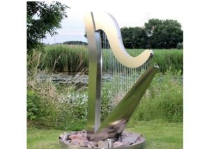 Wholesale Garden Rain Curtain Waterfall Stainless Steel Water Fountain from china suppliers