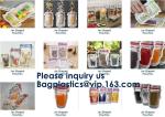 Jar Shaped Pouches, Round Bottom Plastic Bag/Stand Up Pouch Bag For Meat,Pork