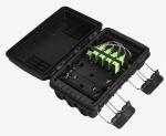 Dust Proof Fiber Optic Distribution Box , ABS Fiber Access Terminal Box