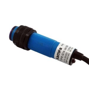 Wholesale Photoelectric Switch G18 3-wire 10-30VDC PNP NO 10cm Detection Distance Diffused Type Photoelectric Sensor from china suppliers
