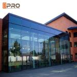 Hidden Framing Coated Glass Curtain Wall System For Exterior High Buildings