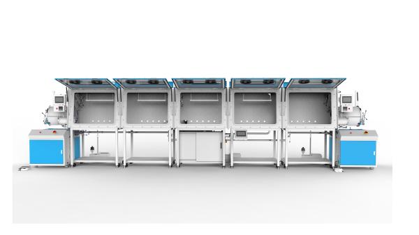 Vacuum Pressure ≤-0.1MPa Inert Gas Glove Box Fire Suppression System For