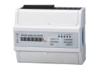 20 / 100A Electric Three Phase Din Rail KWH Meter , 7P Watt Hour Meter