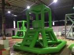 Hot Sealed Large Inflatable Water Guard Tower Water PVC Tarpaulin Toy For Water