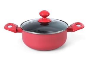 Wholesale 36cm Pink Sgs Brazing Bottom Instant Pot Lid Saucepan from china suppliers